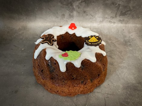 Choco Amarena cake tulband