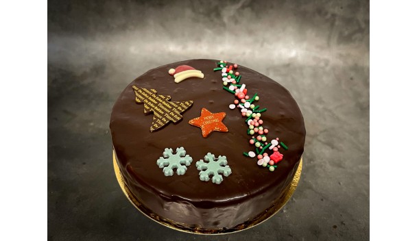 Chocolade Bavarois Taart