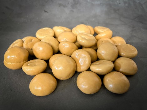 Kruidnoten karamel-zeezout